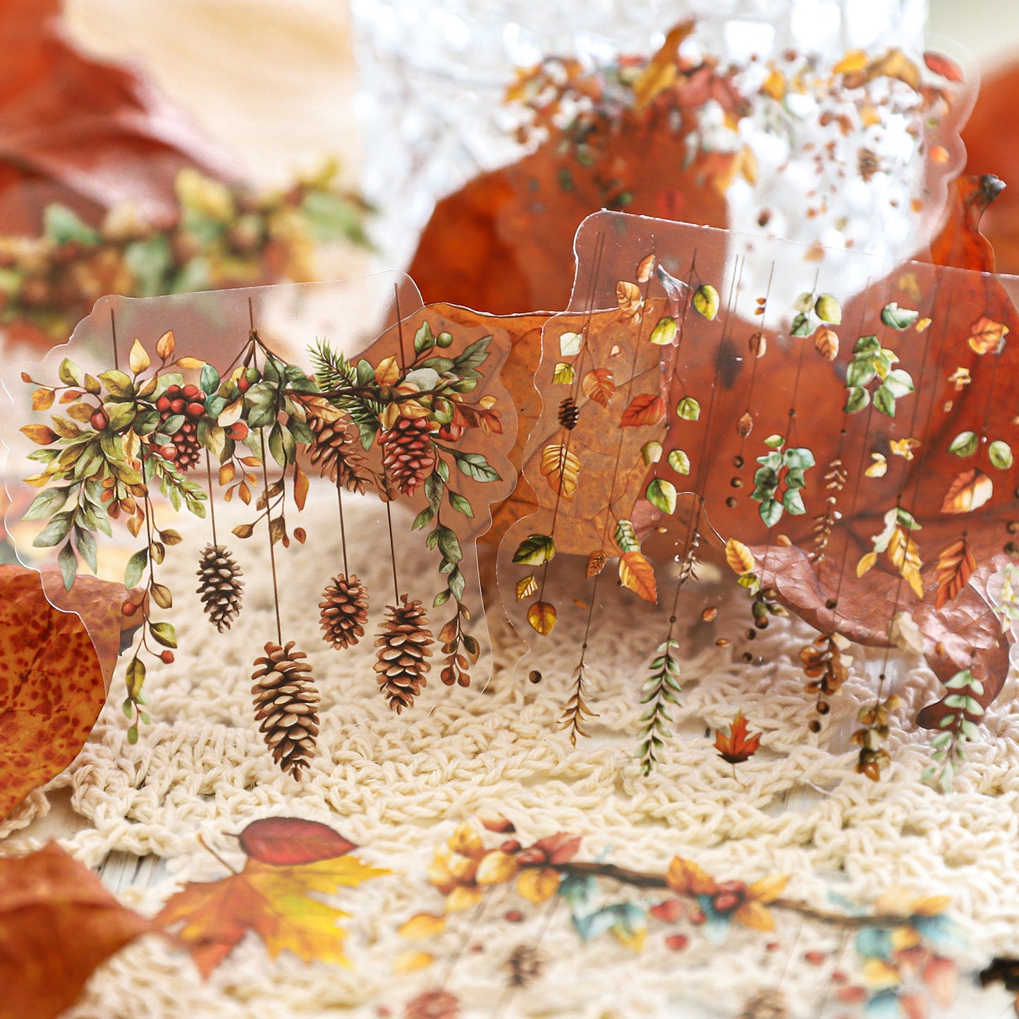 Paper Trace PET Sticker The Sounds Of Nature Series